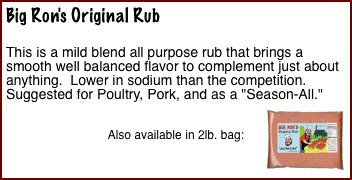 Big Ron's Original Rub 