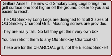 Old smokey long clearance legs