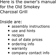 Here is the owner's manual